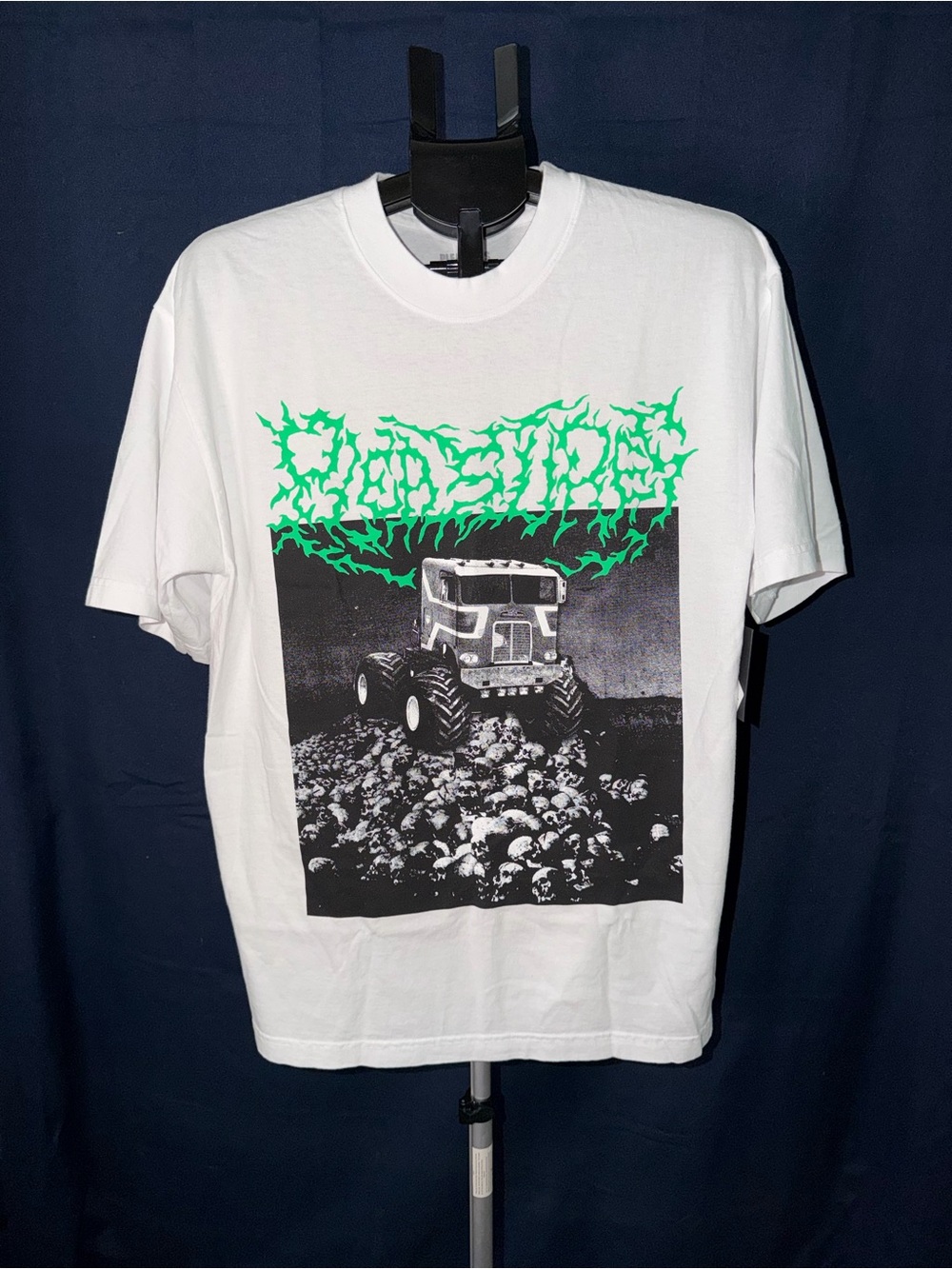 Pleasures Monster Truck Graphic Tee White Medium